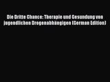 Die Dritte Chance: Therapie und Gesundung von jugendlichen Drogenabhängigen (German Edition)