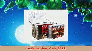 Read  Le Book New York 2012 Ebook Free