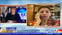 “Es un día de celebración y regocijo para la región”: Laura Chinchilla sobre instalación de Asamblea Nacional de Venezuela a NTN24