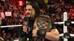 Roman Reigns doesn't back down to the McMahon family- WWE Raw, January 4, 2016