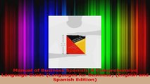 PDF Download  Manual of Business Spanish A Comprehensive Language Guide Languages for Business Download Online