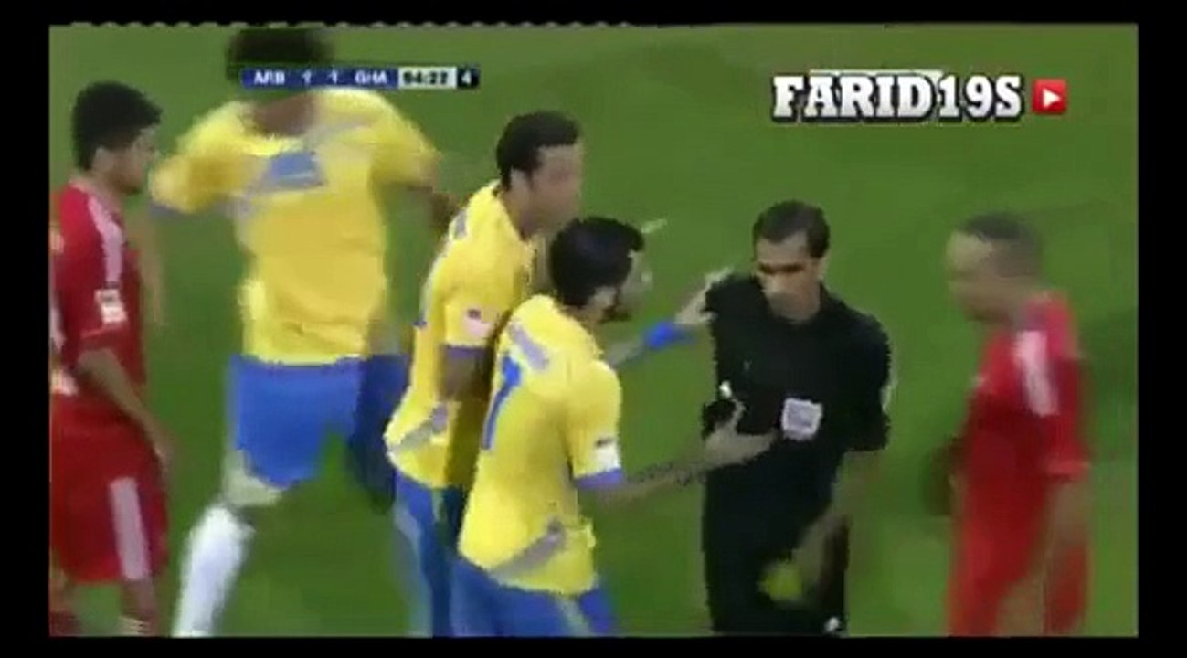 Fierce fight in football