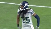 Richard Sherman Mimes Pulling Down Pants to Tell Cardinals They’re Poop
