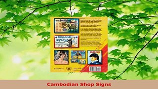 Download  Cambodian Shop Signs EBooks Online