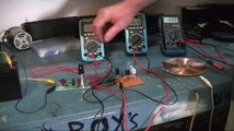 Tesla pancake coil circuit test and mesurments