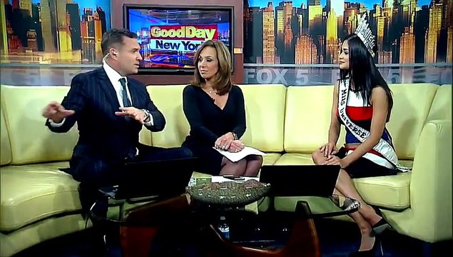 Miss Universe Pia Wurtzbach re-enacts crowning snafu with ‘GDNY’ hosts Read more at mb.com.ph/miss-universe-p