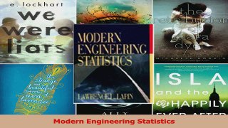 PDF Download  Modern Engineering Statistics Download Full Ebook