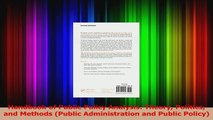 PDF Download  Handbook of Public Policy Analysis Theory Politics and Methods Public Administration a