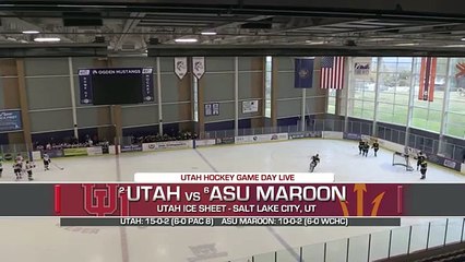 Utah Hockey Game Day Live 11/19: ASU MAROON vs UTAH