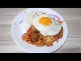서넹이는 배고프다 김치덮밥 만들기 현모양처에 가까워지기위한 노력 [양띵TV서넹]