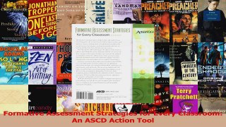 PDF Download  Formative Assessment Strategies for Every Classroom An ASCD Action Tool PDF Online