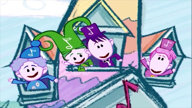 Обучающие музыкальные мультфильмы Весёлые Нотки, развивающие мультики от BabyfirstTV