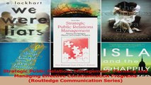 PDF Download  Strategic Public Relations Management Planning and Managing Effective Communication Download Full Ebook