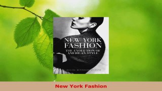 Read  New York Fashion Ebook Free