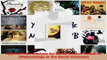 PDF Download  Applied MetaAnalysis for Social Science Research Methodology in the Social Sciences Download Full Ebook
