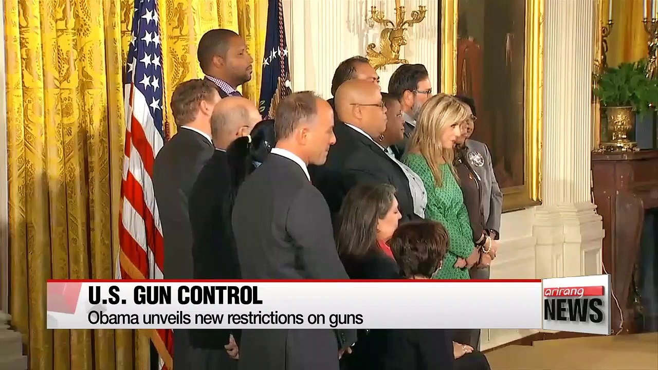 Obama announces gun control measures