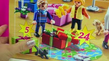 Polly Pocket, Playmobil Holiday Christmas Advent Calendar Day 5 Toy Surprise Opening Video