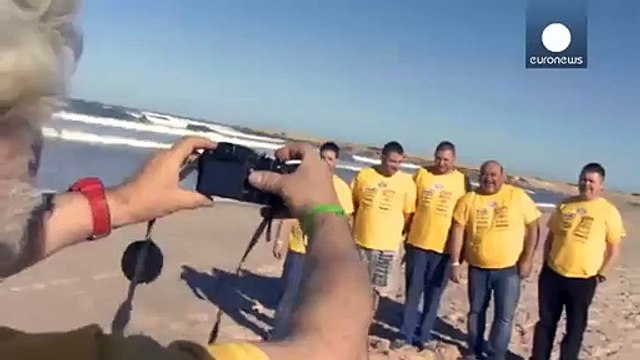 04 01 2015 Euronews Africa Eco Race заслуженный день отдыха