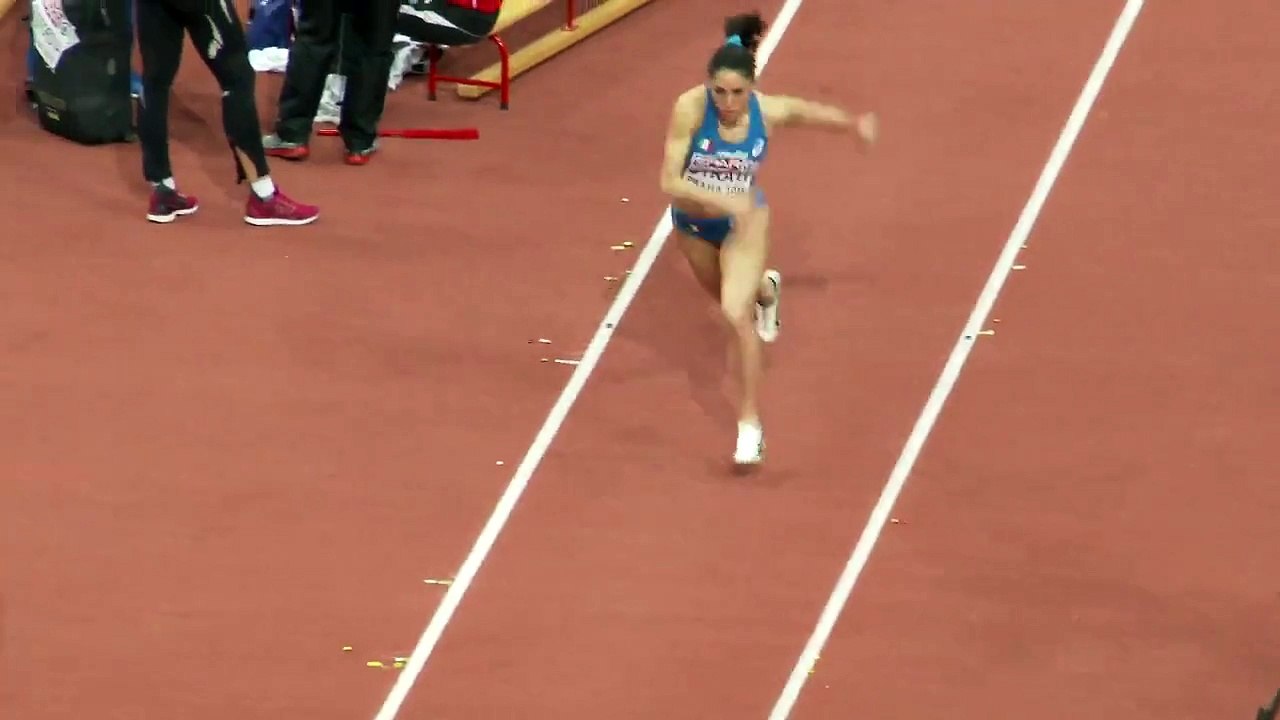 Laura Strati 2015, an Italian female long jumper