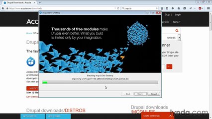 8-Instalar drupal 8 -.Instalando Acquia en nuestro sistema