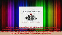 PDF Download  Bundle Cornerstones of Financial Accounting LooseleafVersion with 2011 Annual Reports PDF Online