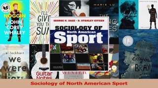 PDF Download  Sociology of North American Sport Download Online
