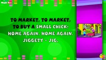 To Market Lyrical Video | English Nursery Rhymes Full Lyrics For Kids & Children