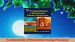 PDF Download  Fundamentals of Renewable Energy Processes PDF Online