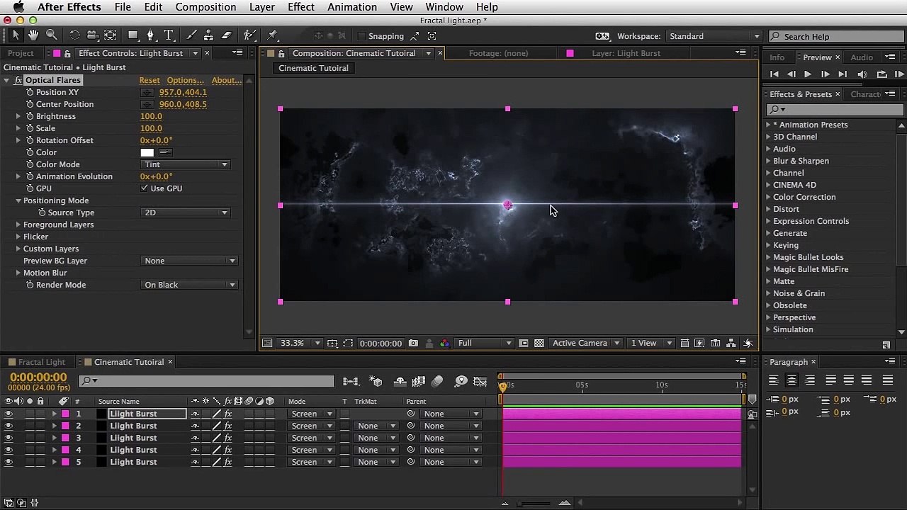 Adobe After Effects - Dramatic Intro Tutorial - Complex Displacement