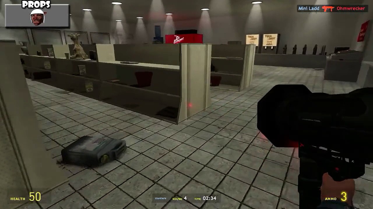 Gmod Prop Hunt Funny Moments - Little Hunter Edition! (Garrys Mod)