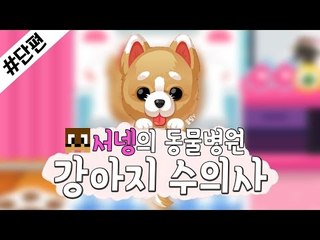 쥬디의 동물병원 강아지 치료하기 플래시게임  [양띵TV서넹]