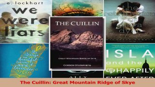 PDF Download  The Cuillin Great Mountain Ridge of Skye PDF Online