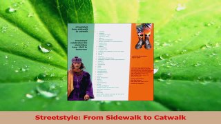 Download  Streetstyle From Sidewalk to Catwalk PDF Online