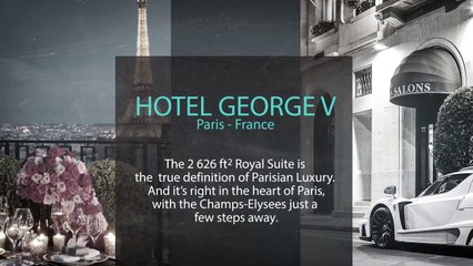 The Most Expensive Hotels In The World Video