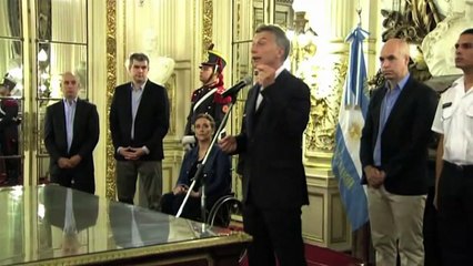 Macri acusa kirchnerismo pelo avanço do tráfico na Argentina