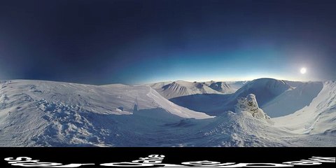 Total Solar Eclipse in Svalbard, 2015 (360 Panorama) (En Güncel Teknoloji Videoları)