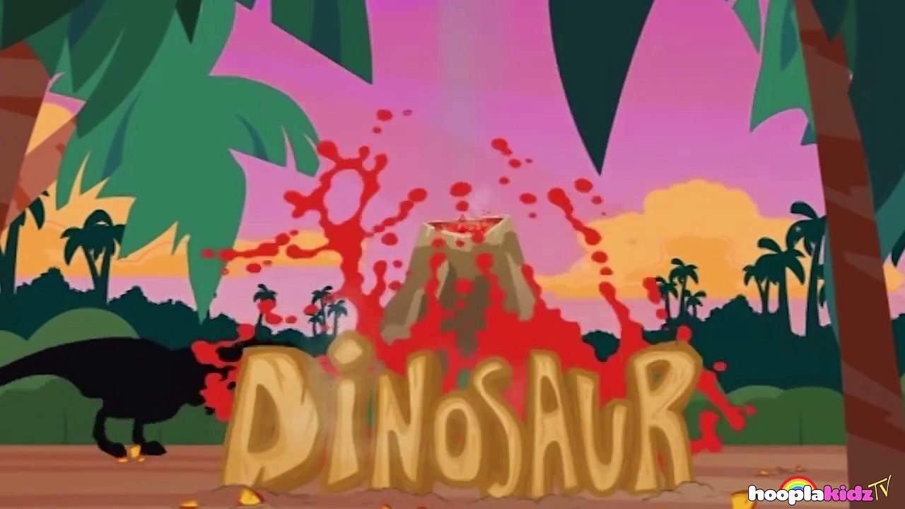 Dinosaurs Cartoons For Children To Learn & Enjoy | Learn Dinosaur Facts By HooplakidzTV