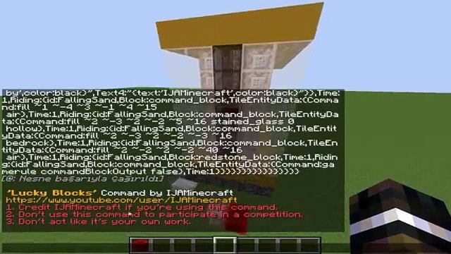Tek Komut Bloğu İLE MODSUZ LUCKY BLOCK YAP! Modsuz [Vanilla] - Minecraft-(En Guncel Oyun Videoları)