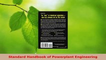 Read  Standard Handbook of Powerplant Engineering EBooks Online
