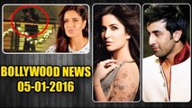 Katrina Kaif's SHOCKING REACTION On KISSING Ranbir Kapoor In Balcony | 05th Jan 2016