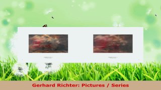 Read  Gerhard Richter Pictures  Series Ebook Free
