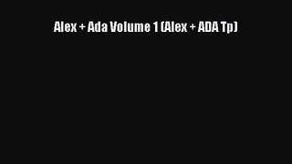 Alex + Ada Volume 1 (Alex + ADA Tp) [PDF] Full Ebook