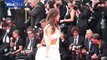 Alessandra Ambrosio stuns in white gown at Venice Film Festival