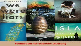 PDF Download  Foundations for Scientific Investing Download Online