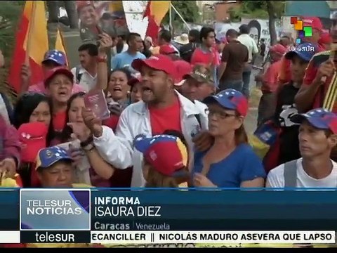 Venezolanos se movilizan en defensa de la Revolución Bolivariana