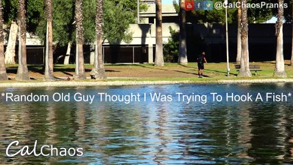 Fishing People INTO A Lake Prank In The Hood! Bait Bike Prank
