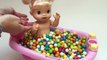 Baby Doll Baby Alive BathTime Gum Balls Bath with Surprise Toys Babies Toy Videos
