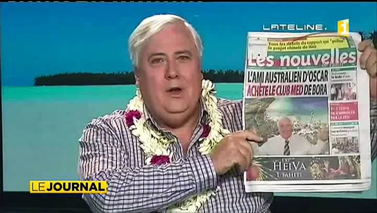Clive Palmer  un nabab sur la pente raide