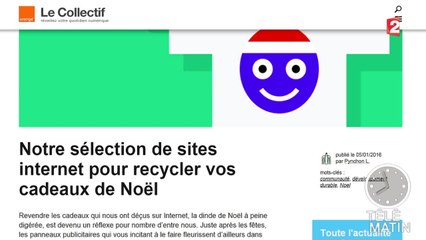Recyclez vos cadeaux de Noël - 2016/01/06
