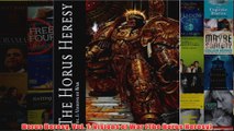 Horus Heresy Vol 1 Visions of War The Horus Heresy